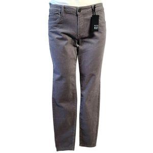 Kut From The Kloth Gray High Rise Diana Fab Ab Skinny Corduroy Jeans Size 8P